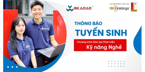 THÔNG TIN TUYỂN SINH NĂM 2024 CHƯƠNG TRÌNH ĐÀO TẠO PHÁT TRIỂN KỸ NĂNG NGHỀ 