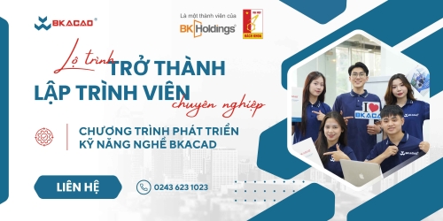 LỘ TRÌNH TRỞ THÀNH LẬP TRÌNH VIÊN CHUYÊN NGHIỆP CT PHÁT TRIỂN KỸ NĂNG NGHỀ BKACAD