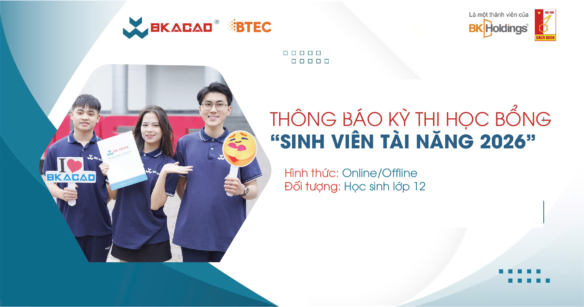 THÔNG BÁO KỲ THI HỌC BỔNG 
