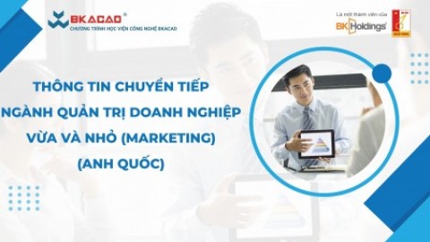 CHUYỂN TIẾP NGÀNH QUẢN TRỊ DOANH NGHIỆP VỪA VÀ NHỎ (MARKETING)