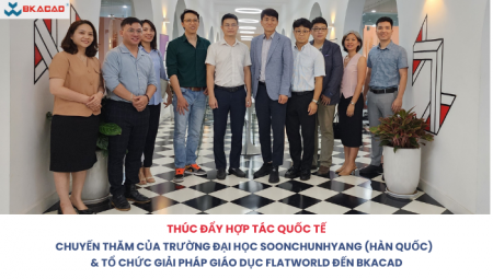 CHUYẾN THĂM CỦA TRƯỜNG ĐẠI HỌC SOONCHUNHYANG ĐẾN BKACAD