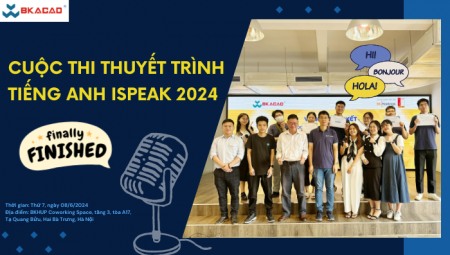 SINH VIÊN QUỐC TẾ TỎA SÁNG TẠI CUỘC THI THUYẾT TRÌNH TIẾNG ANH iSpeak 2024