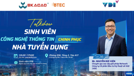 TALKSHOW: SINH VIÊN CÔNG NGHỆ THÔNG TIN CHINH PHỤC NHÀ TUYỂN DỤNG