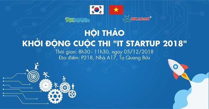 HỘI THẢO KHỞI ĐỘNG CUỘC THI IT STARTUP 2018